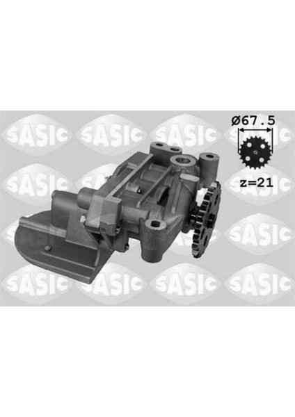 SSC-3650006 - Yağ Pompası 106 205 206 Ym 206 206 207 306 Partner Ax Berlıngo Bx C2 C3 C3 Plurıel C4 Saxo TU3JP 1.4 21 Dış 67MM