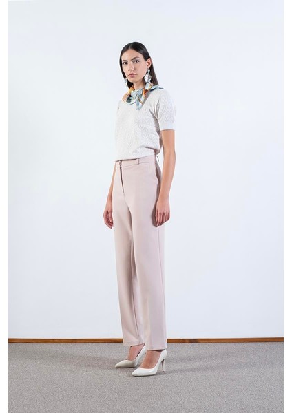 Incoronato Klasik Krep Pantolon Bej fiyatları