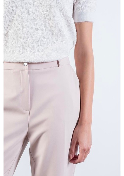 Incoronato Klasik Krep Pantolon Bej modelleri