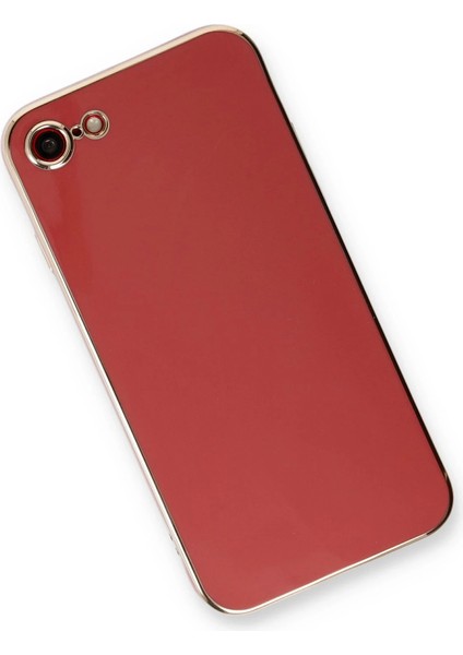 Apple iPhone 7 Kılıf Volet Silikon - Kırmızı