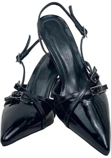 Mayra Yeni Sezon 7 cm Topuklu Ayakkabı Siyah fırsatları