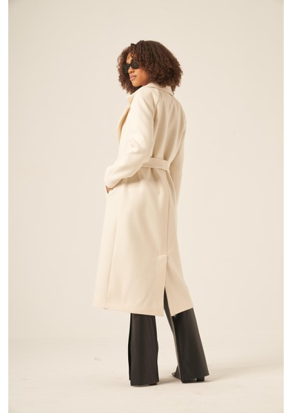 Bayan Kaşe Kaban Ekru 31251