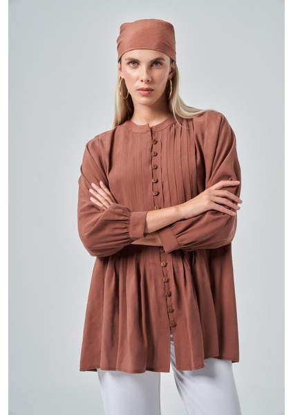 Kadın Tunik Kakao 31180