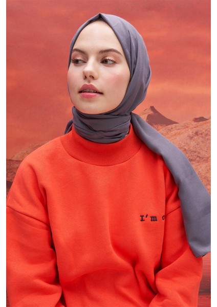 Kare Desen Modal Jakar Şal Gri fiyatları