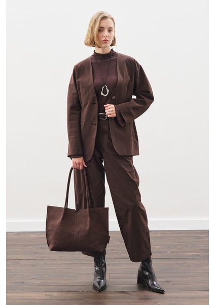 Barrel Pantolon Acı Kahve fiyatları