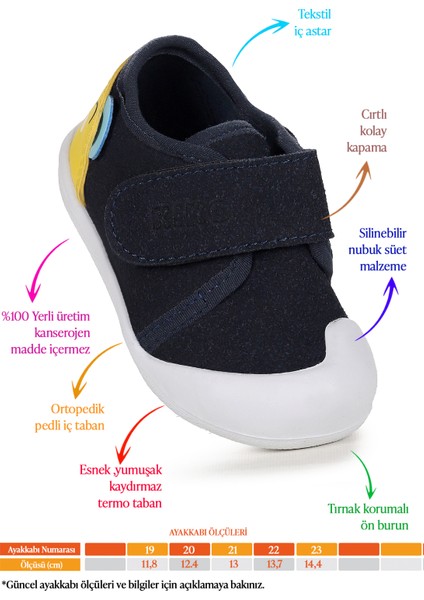 Catly Cırtlı Kız Bebek Ilk Adım Ortopedik Günlük Ayakkabı fiyatları