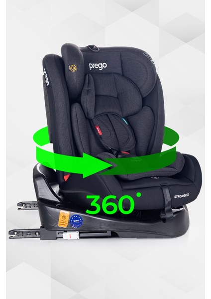 4088 Strongfix Oto Koltuğu 0-36 Kg Füme fiyatları