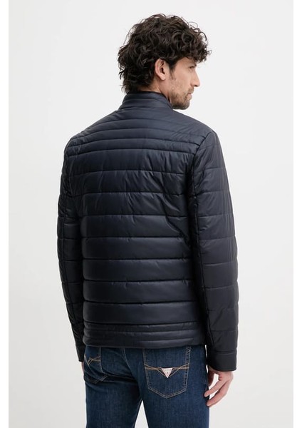 Erkek Quilted Biker Ceket - Lacivert fiyatları