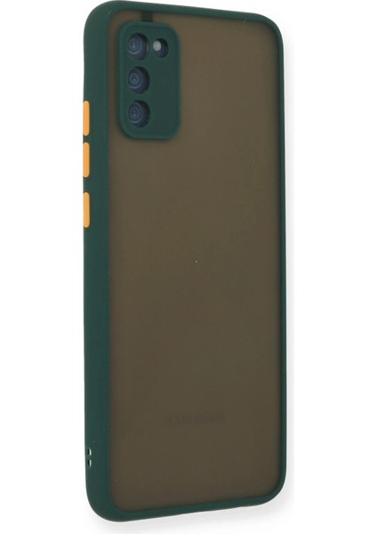 Samsung Galaxy A03S Kılıf Montreal Silikon Kapak - Yeşil indirimleri