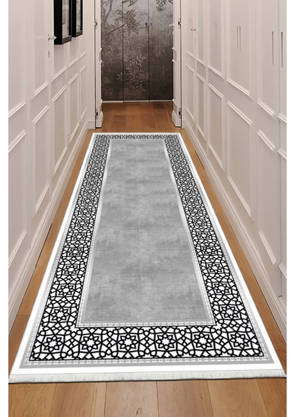 Pamuk Dokuma Taban Kaymaz Yıkanabilir Modern Yolluk Salon Yolluğu Mutfak Yolluğu Koridor Yolluğu Antre Halıları