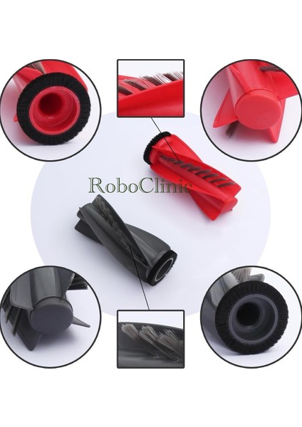 Roborock Q Revo c Robot Süpürge Uyumlu Yedek Fırça, Hepa Filtre, Mop, Toz Torbası - 12 Parça modelleri