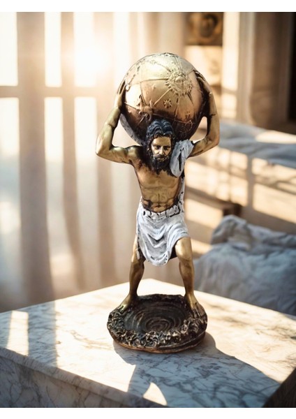 Beyaz Polyester Atlas Biblosu Mitolojik Heykel Biblo 20 cm fiyatları
