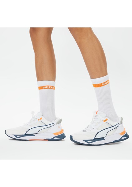 4 Street Erkek Beyaz Renkli Şeritli 3'lü Çorap fiyatları