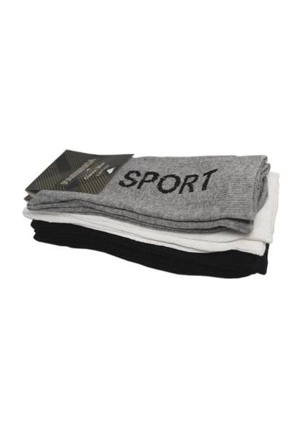 Fabbrica Sport Pamuklu Likralı Erkek Çorap Adet