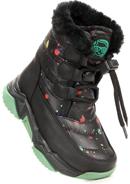 Bambu Bağcıklı Kız Çocuk Kar Botu