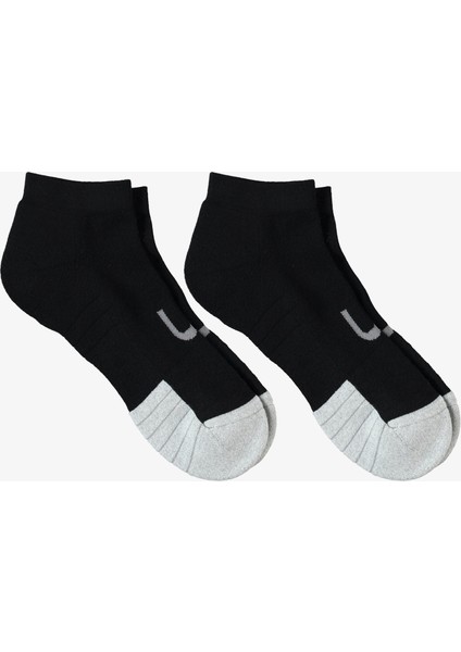 Unıted4 Erkek Siyah 2'li Çorap