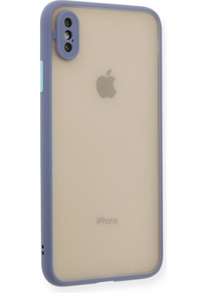 Apple iPhone Xs Max Kılıf Montreal Silikon Kapak - Gri fiyatları