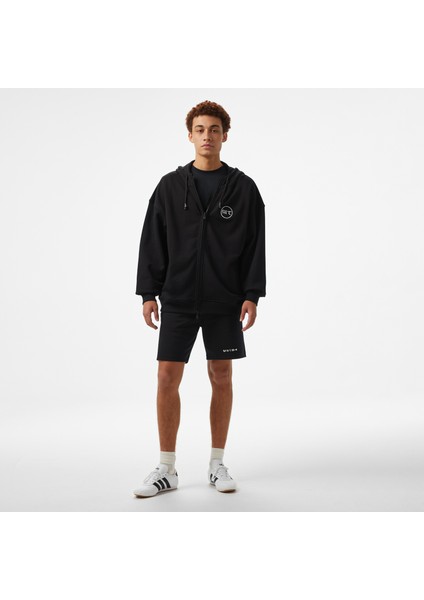 Unıted4 Erkek Siyah Oversize T-Shirt modelleri