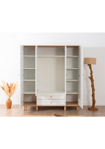 Tindra Gardırop 4 Kapaklı fiyatları