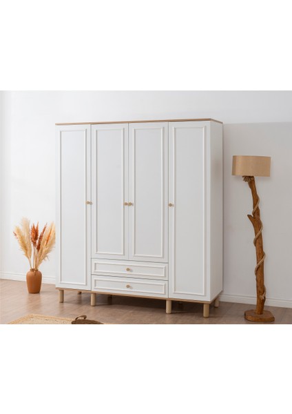 Tindra Gardırop 4 Kapaklı modelleri