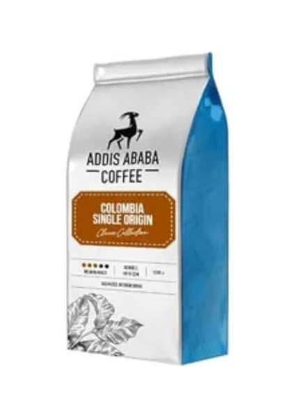 Addis Ababa Kolombiya Single Origin Espresso 1kg