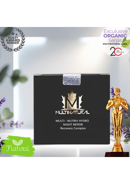 Gece Kremi Kırışık-Sarkma-Collagen Eksikliği- Ciltte Ilk Dokunuşta Hisset Nutriv Hydro Night Repeır