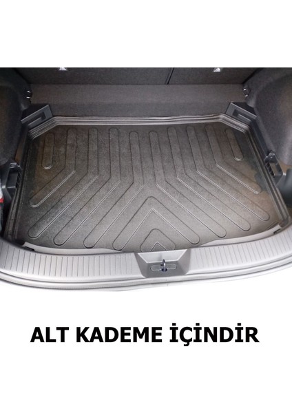 Nissan Qashqai 2022-2025 Arası Havuzlu Paspas ve ALT KADEME Bagaj Havuzu Seti