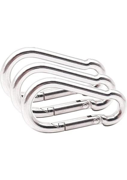 Karabina Çinko Ile Işlenmiş 316 Paslanmaz Çelik 40X20X4 mm (10 Adet) indirimleri