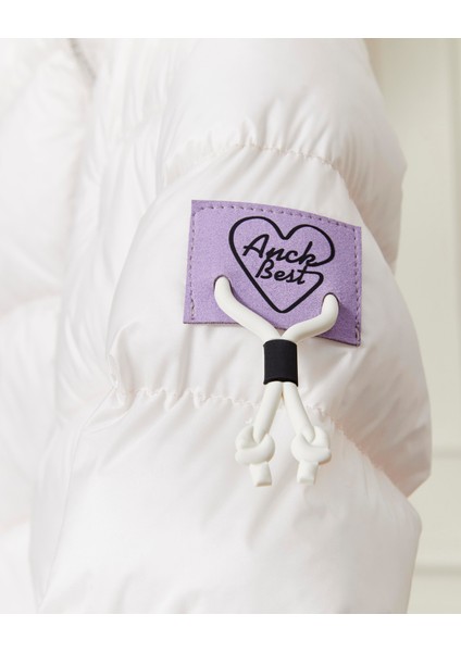 Kız Bebek Kapüşonlu Fermuarlı Şişme Mont 51351 fırsatları