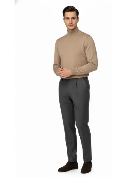 Erkek Kışlık Yarım Balıkçı Yaka Kazak Pamuklu Marina Örme Uzun Kollu Düz Renk Rahat Kesim fiyatları