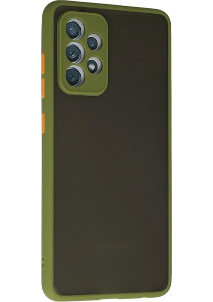 Samsung Galaxy A72 Kılıf Montreal Silikon Kapak - Yeşil indirimleri