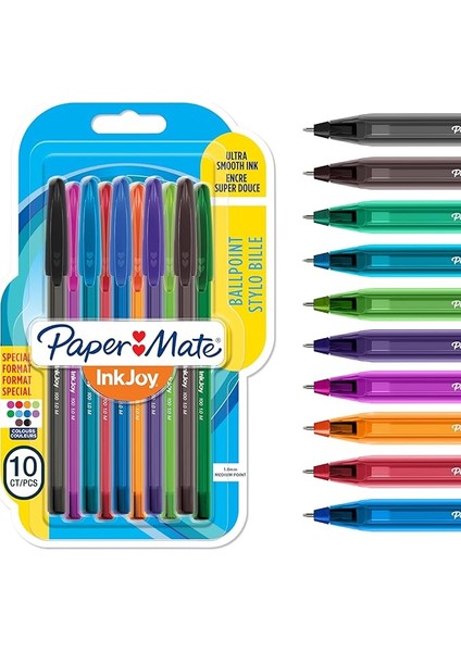 Inkjoy 100 Kapakl T Kenmez Kalem, M U , 8+2 Kar K - 1956751