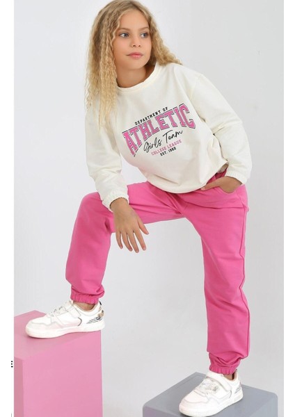 Kız Baskılı 10/14 Yaş 2 Ip Eşofman Takım