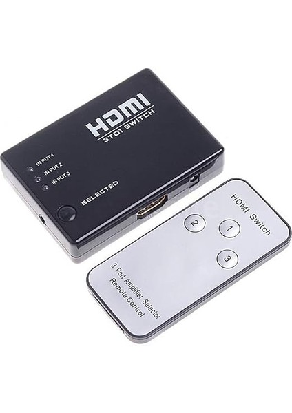 AL-4678 3 Port HDMI Çoklayıcı Çoğaltıcı Kumandalı fiyatları