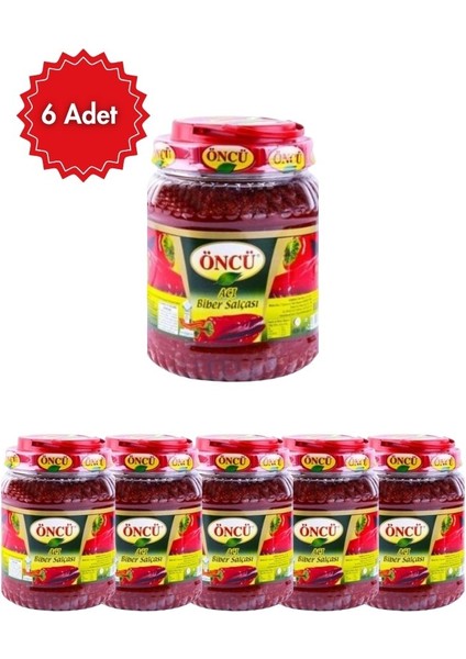 Acı Biber Salçası (1,65 Kg) X 6 Adet