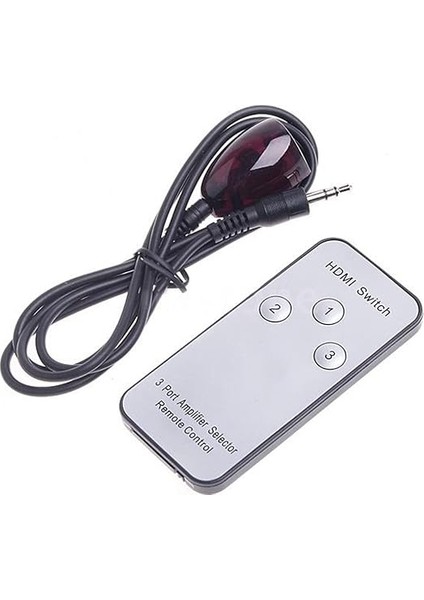 AL-4678 3 Port HDMI Çoklayıcı Çoğaltıcı Kumandalı fırsatları
