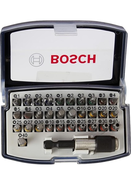 Professional Vidalama Ucu, Seti 32 Parça