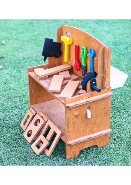 “mandu” Ahşap Çocuk Marangoz Tezgâhı