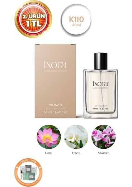 Ixora K110 Desing Edp Kadın Parfüm 50 ml
