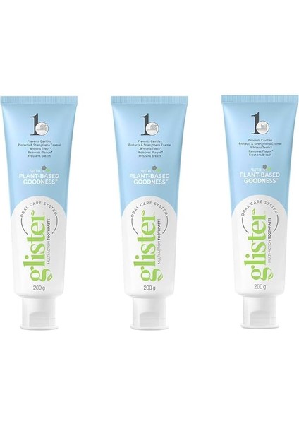 Glister Flörürlü Büyük Boy Diş Macunu 150 ml (3 Adet)
