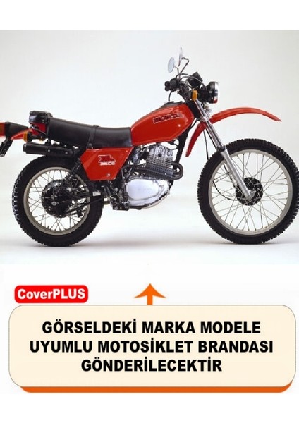 Honda Xl 185 S Branda (Arka Çanta Uyumlu) Motosiket Brandası (Siyah Renk) Motor Örtüsü Çadır Su Geçirmez Motosiklet Kılıfı Motor Brandası fiyatları