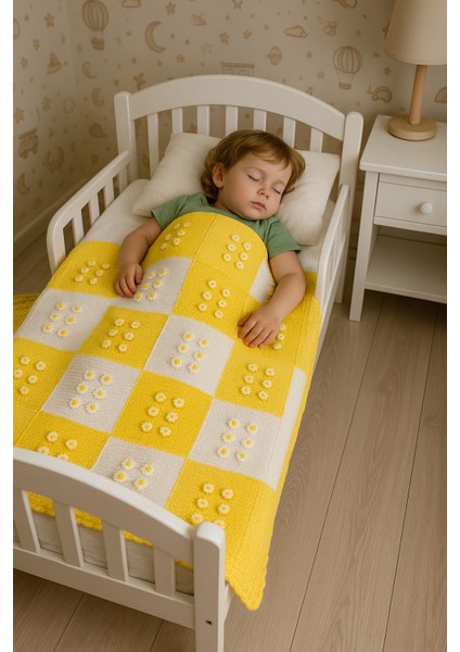 El Örgüsü 5’li Bebek Seti – Hırka, Yelek, Patik, Atkı ve Battaniye | indirimleri