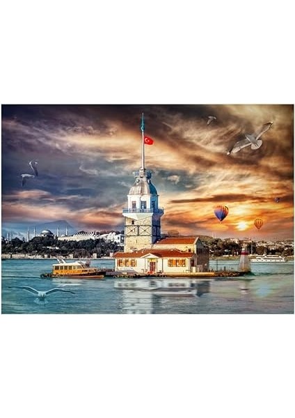 Focus 1000 Parça - Maıden's Tower (Kız Kulesi) fiyatları