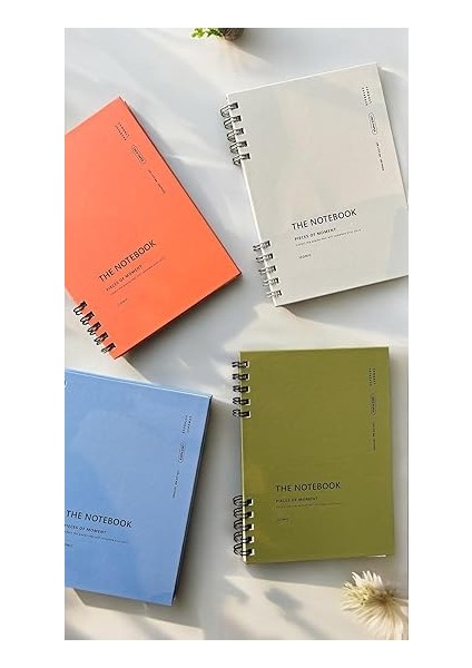 Tanıtım Spiralli 80 Yaprak Kareli A5 Defter, Not Defteri, Okul Defteri, 4 Farklı Renk Seçeneği (03 Olive Green) fiyatları