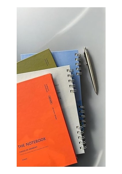 Tanıtım Spiralli 80 Yaprak Kareli A5 Defter, Not Defteri, Okul Defteri, 4 Farklı Renk Seçeneği (03 Olive Green) indirimleri