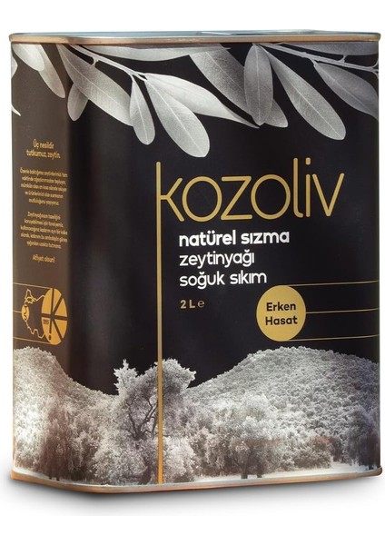 2024-25 Yeni Sezon Erken Hasat Soğuk Sıkım Zeytinyağı 2 Lt fiyatları