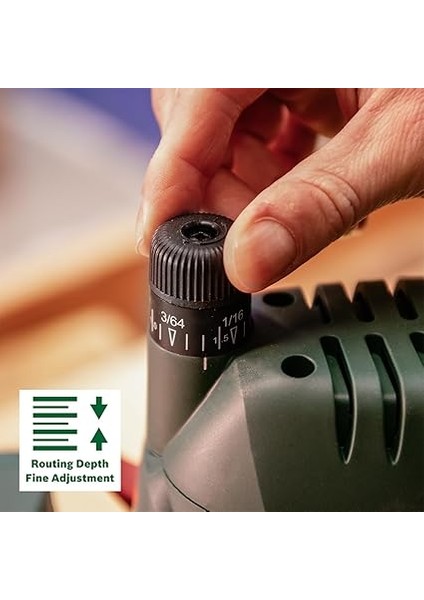 POF1400 Ace Freze Makinesi, 1400W, Çanta Içinde, Yeşil fiyatları