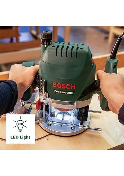 POF1400 Ace Freze Makinesi, 1400W, Çanta Içinde, Yeşil fırsatları