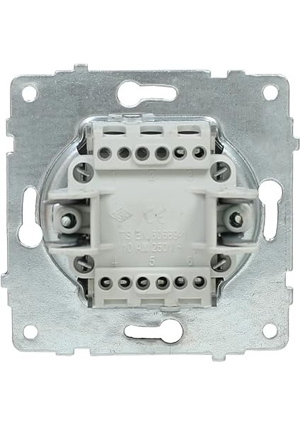 Ovivo Grano Füme - Anahtar - Komütatör - Vavien - Üçlü Anahtar - Light Anahtar (Üçlü Anahtar Füme 4 Adet) modelleri