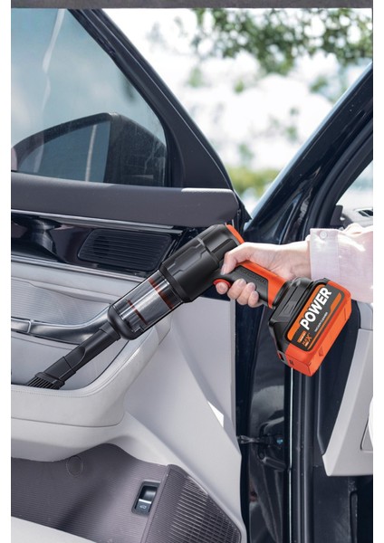 25.000MAH Çift Bataryalı Auhma 20.000PA Ultra Çekim Güçlü Çantalı Araç Temizleme Süpürgesi modelleri